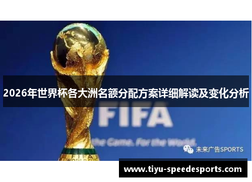 2026年世界杯各大洲名额分配方案详细解读及变化分析